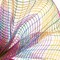 10" Small Check Fabric Mesh Ribbon: Hot Pink, Green, Yellow, Lavender, Turquoise